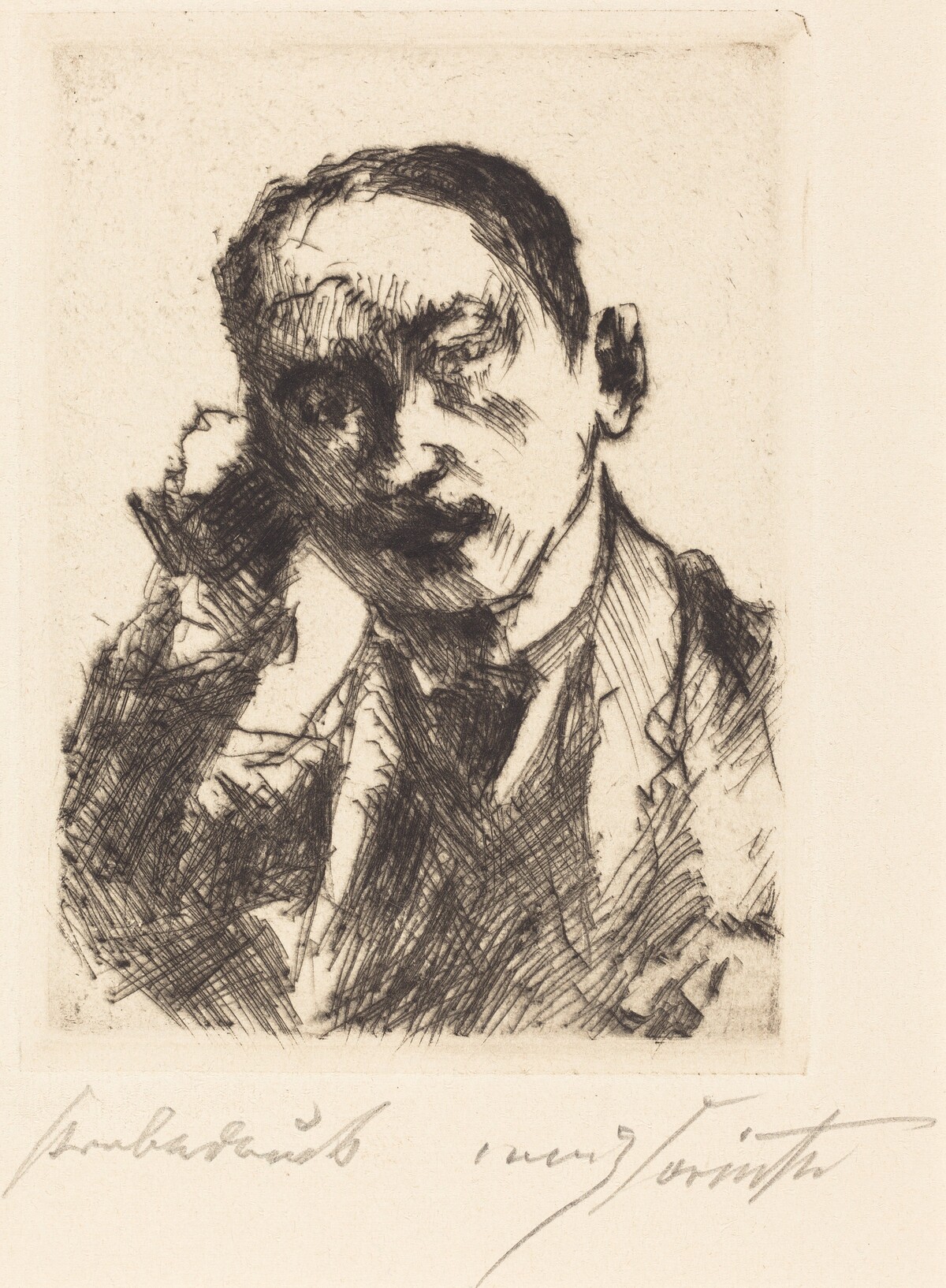 Bildnis K.S. (Portrait of K.S.) by Lovis Corinth