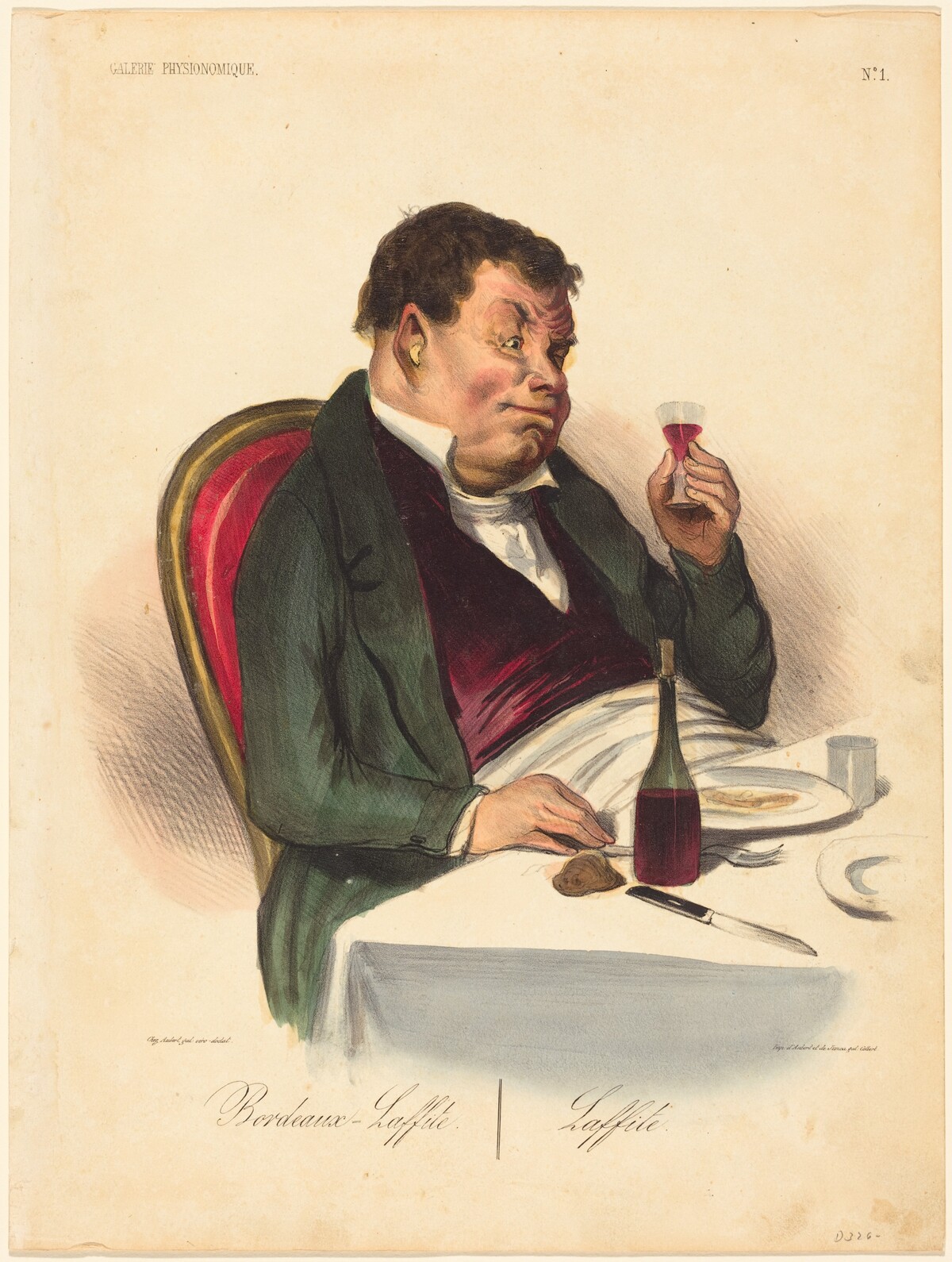 Bordeaux-Laffite by Honoré Daumier