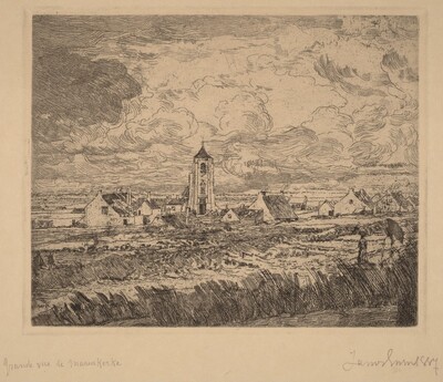 Large View of Mariakerke (Grande vue de Mariakerke)