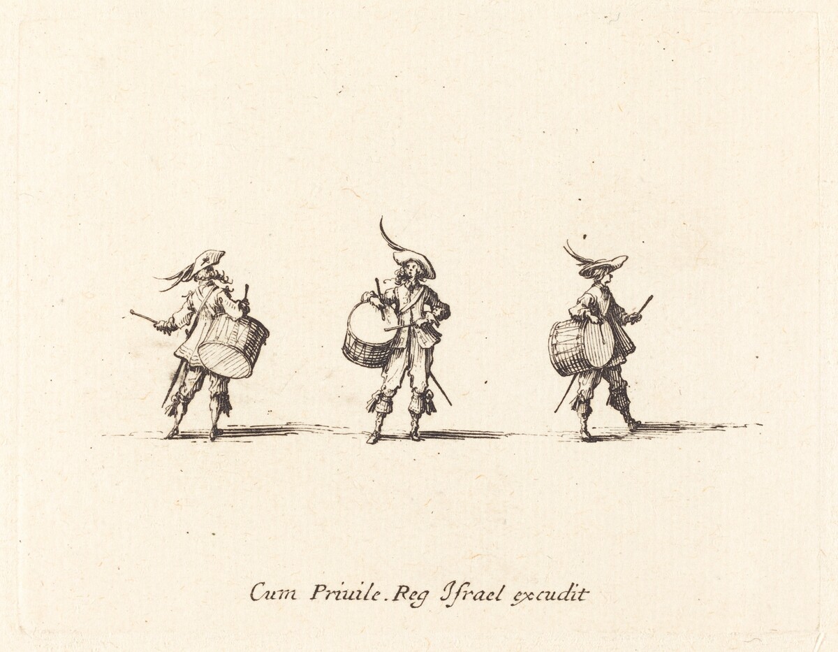 Drill with Drums by Jacques Callot