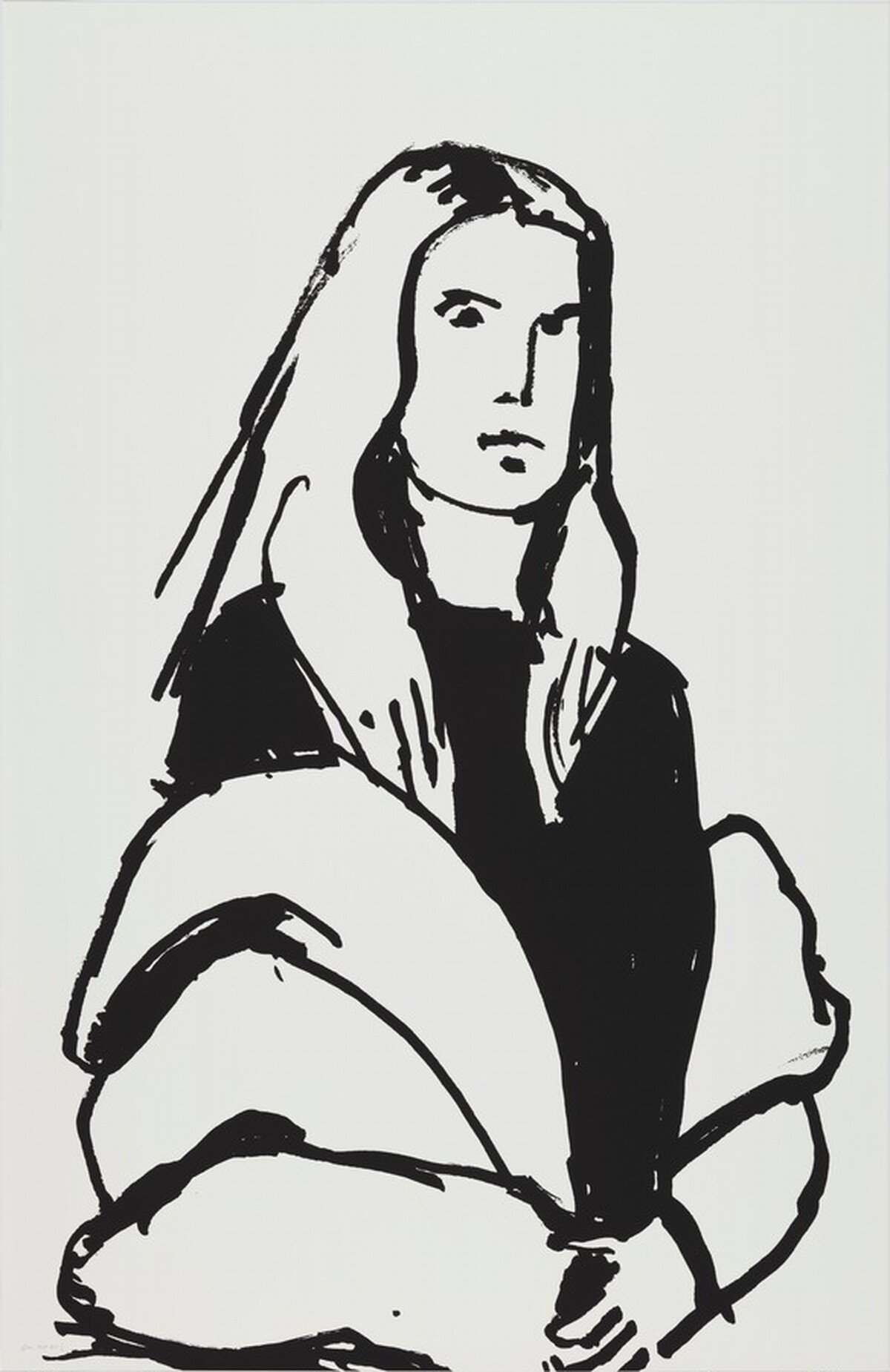 Shopper 15 by Alex Katz