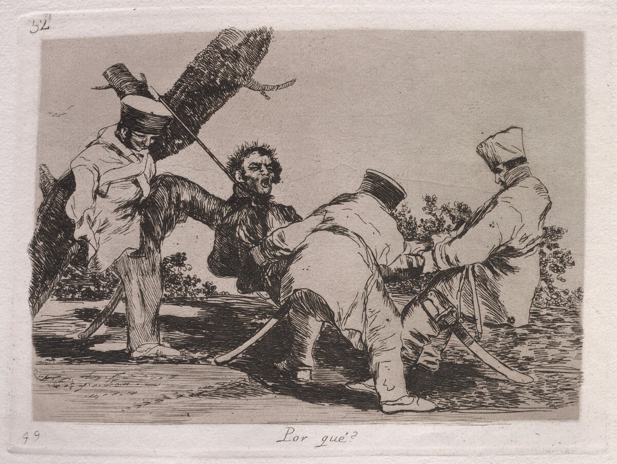 Por que? (Why?) by Francisco Goya