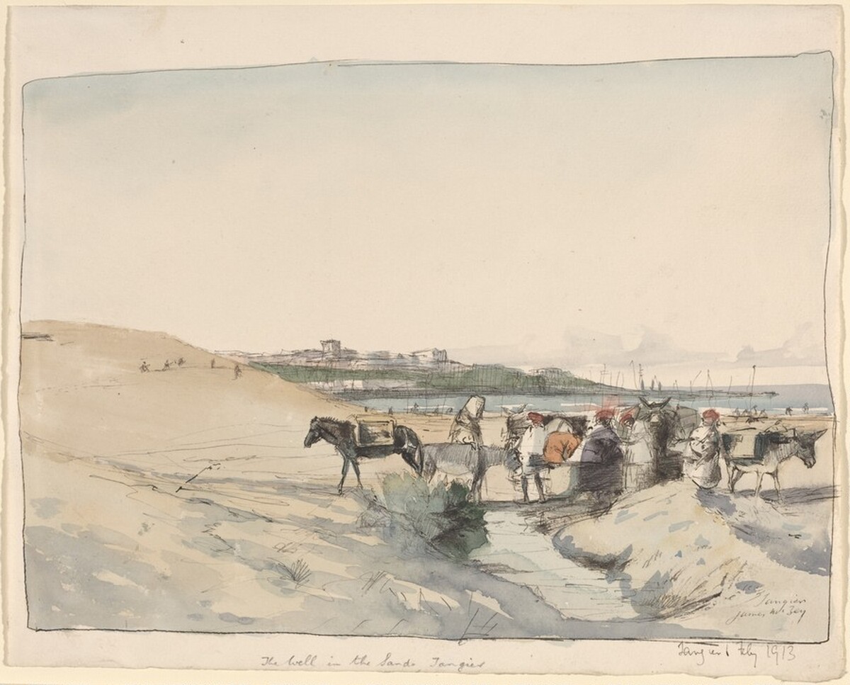 Well in the Sands, Tangier by James McBey