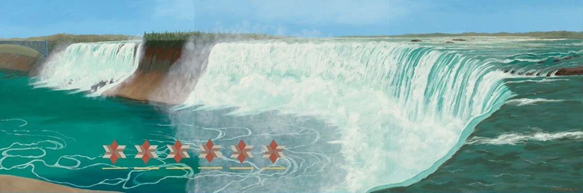 The Niagara Cascades by Kay WalkingStick