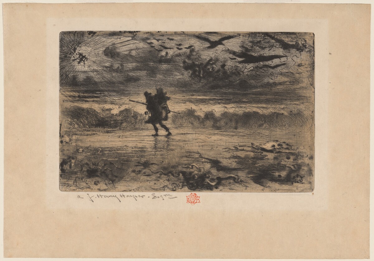 Le Peintre de Marine (The Marine Painter) by Félix-Hilaire Buhot