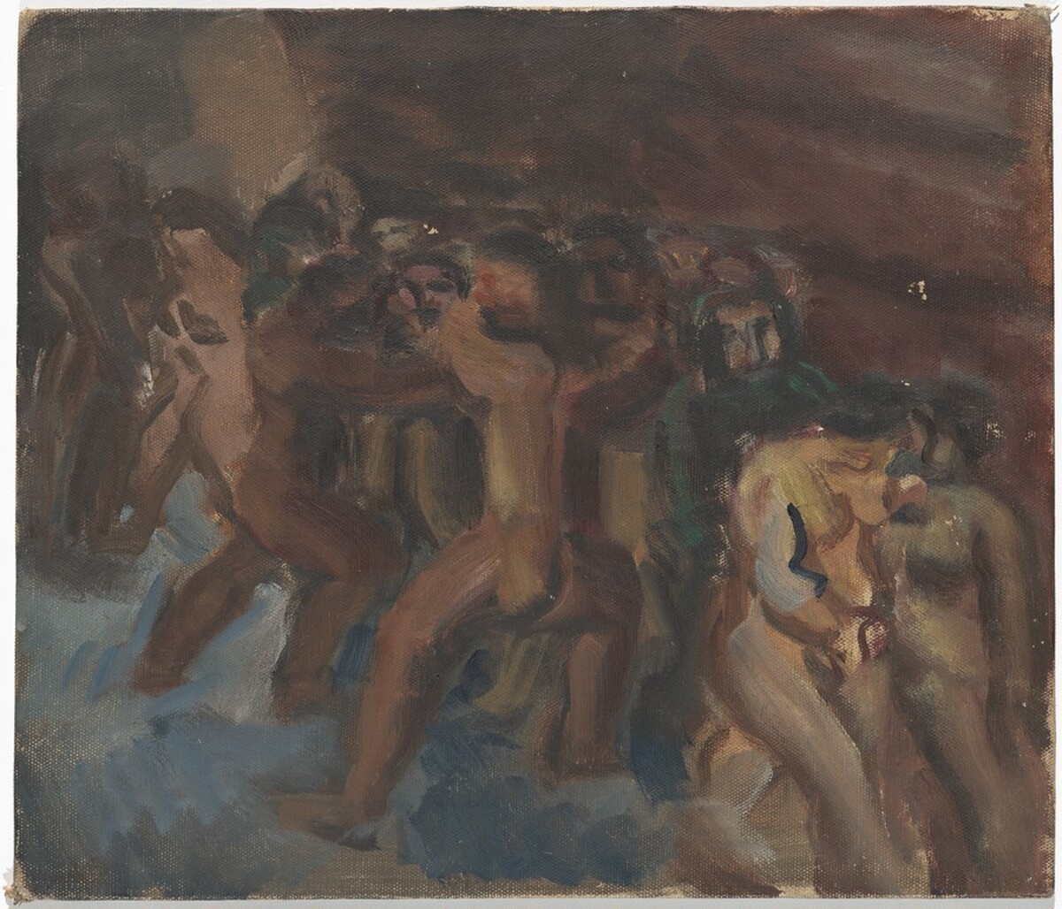 Untitled (scene with nude figures) by Mark Rothko
