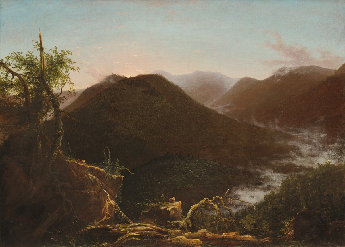 Sunrise in the Catskills by Thomas Cole