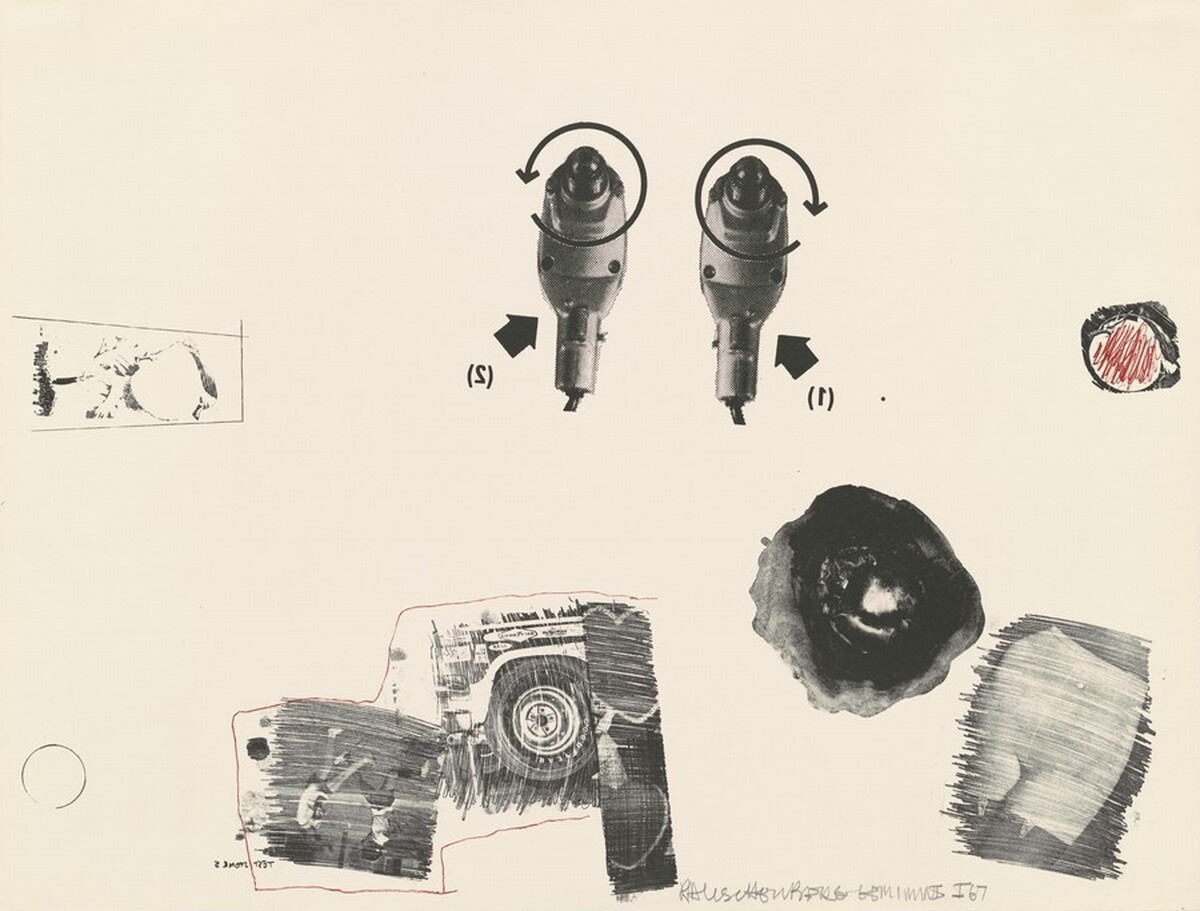 Test Stone #5 by Robert Rauschenberg