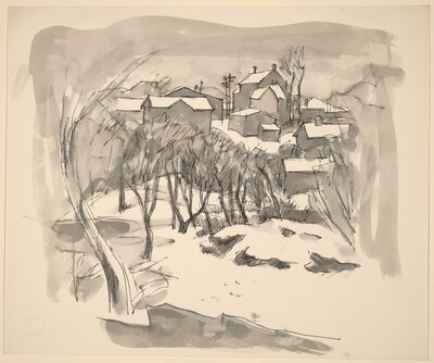 Town in Winter