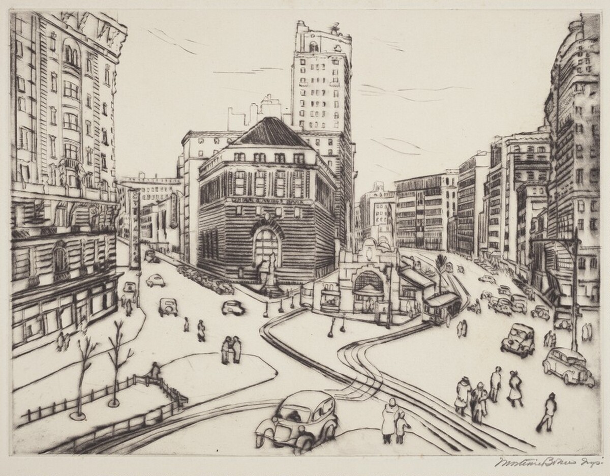 Verdi Square by Mortimer Borne