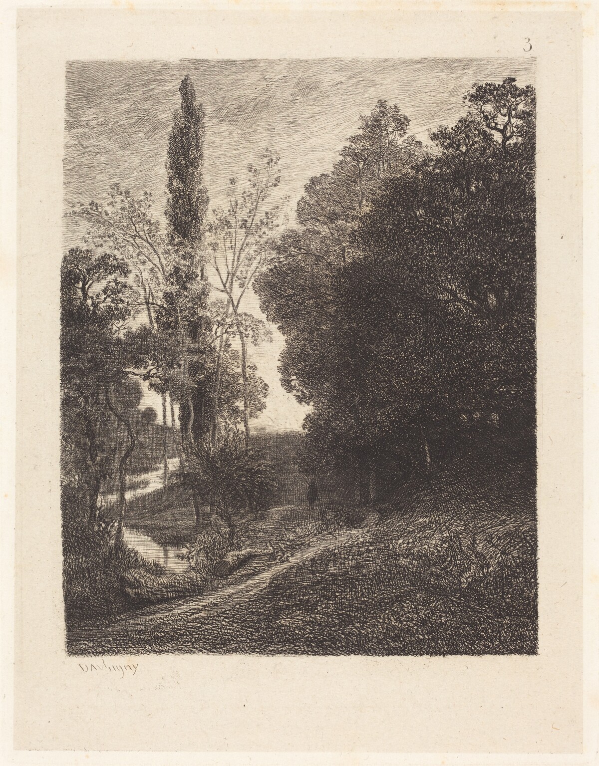 The Banks of the Cousin (Les Bords du Cousin) by Charles-François Daubigny
