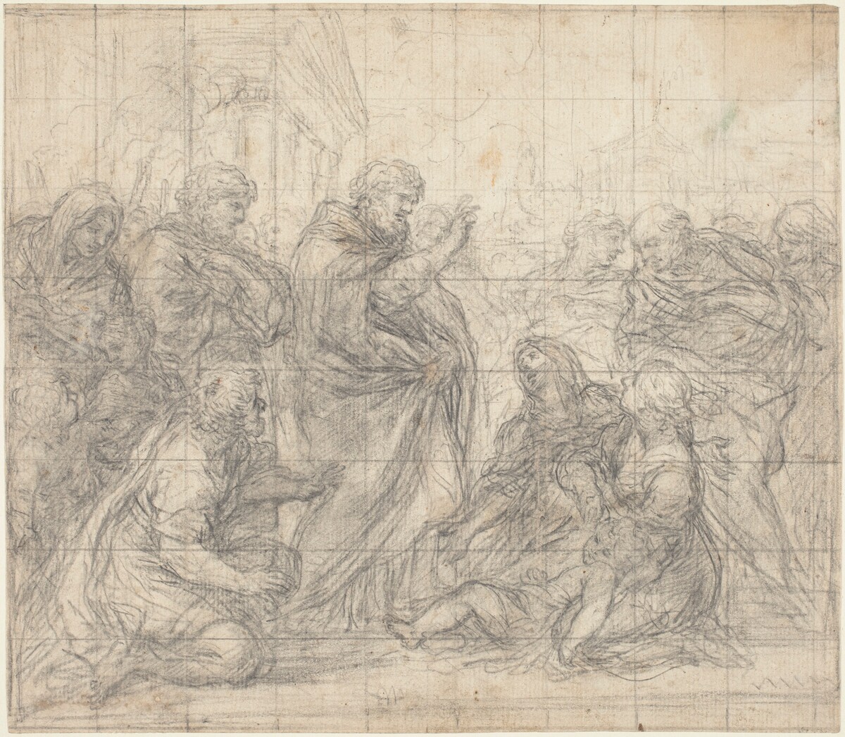 Saint Zenobius Resuscitating a Child by Ciro Ferri