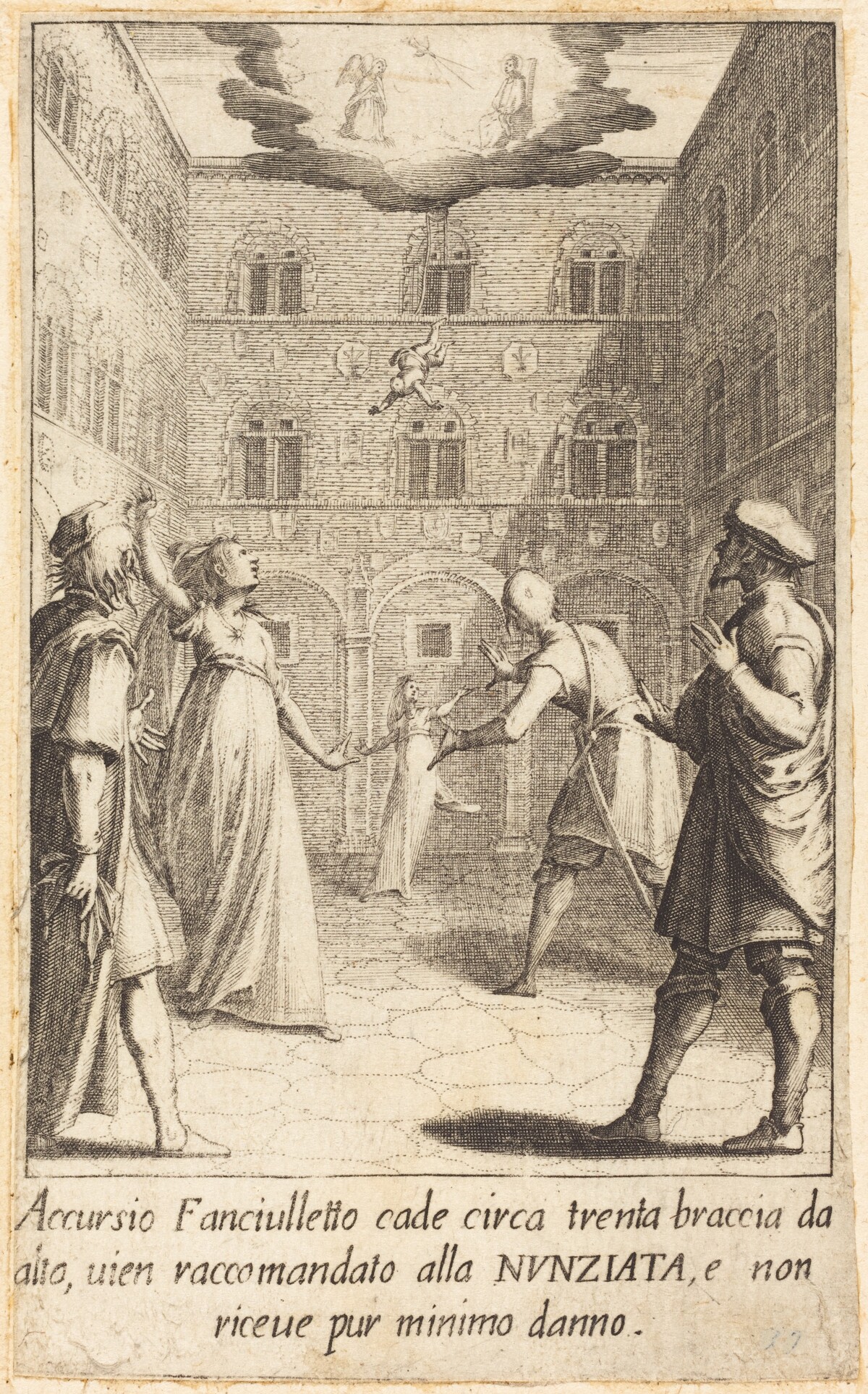 Accursio by Jacques Callot