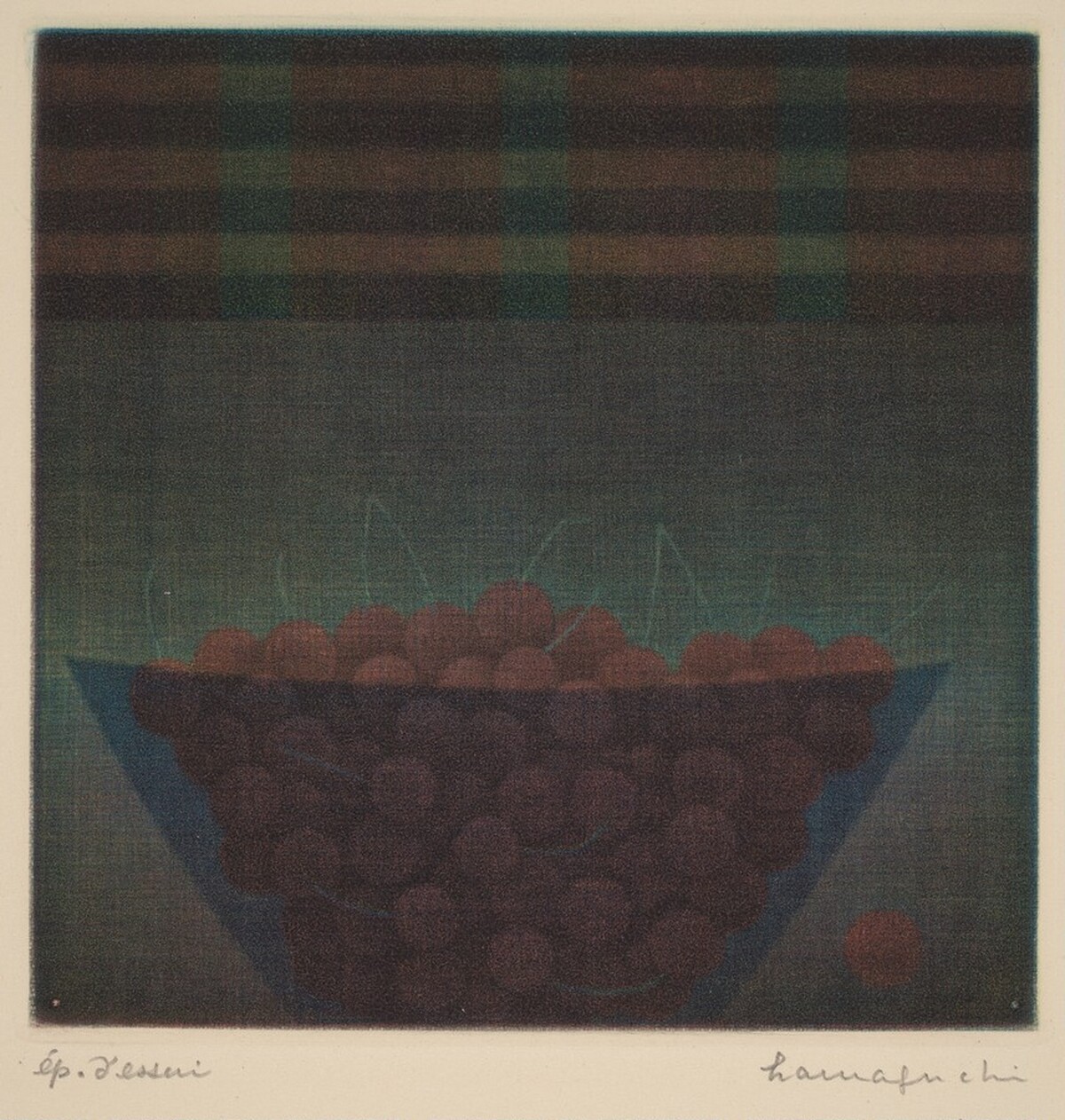 The Blue Glass (Le verre bleu) by Yōzō Hamaguchi