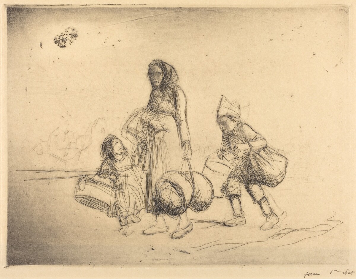 Le retour au foyer (The Return Home) by Jean-Louis Forain