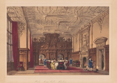 Hall, Crewe Hall, Cheshire