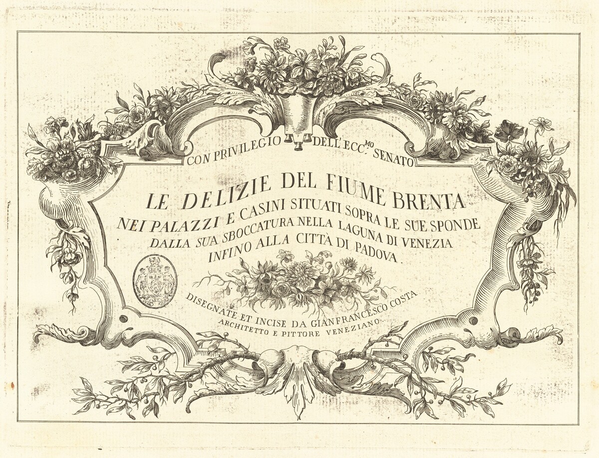 Title Page by Giovanni Francesco Costa