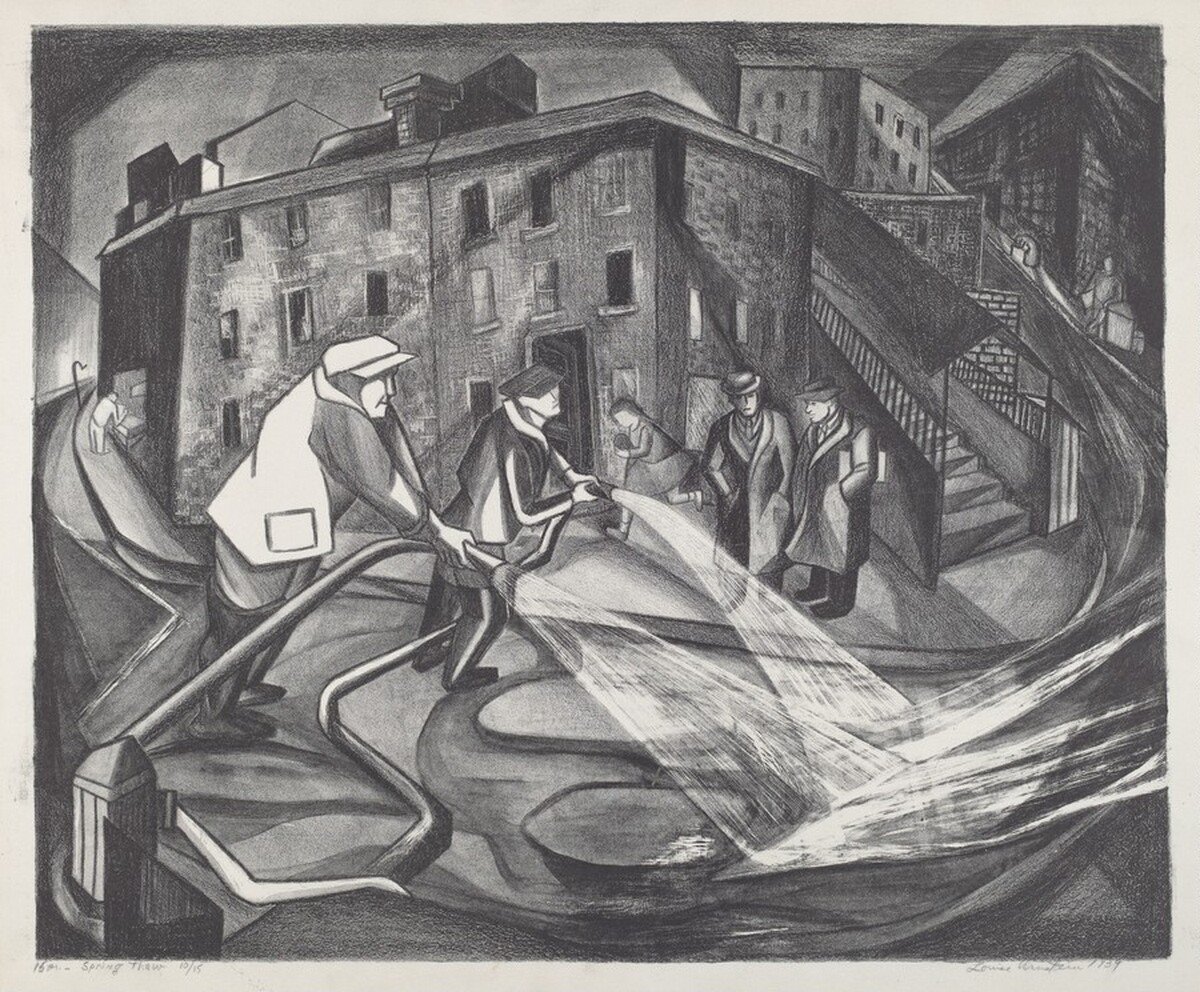 Spring Thaw by Louise Arnstein Freedman