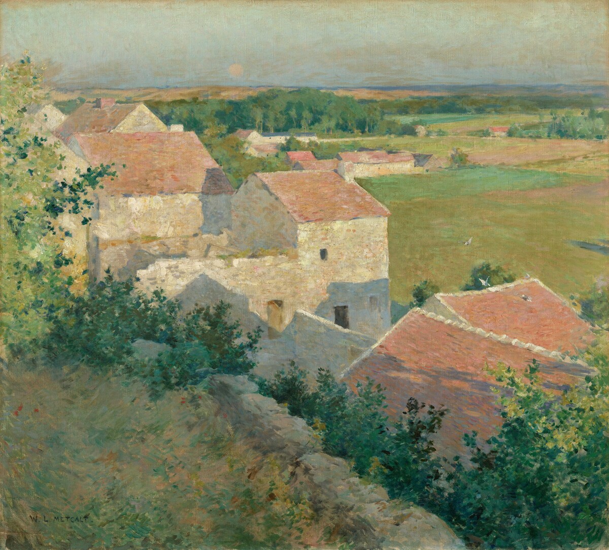 Midsummer Twilight by Willard Leroy Metcalf