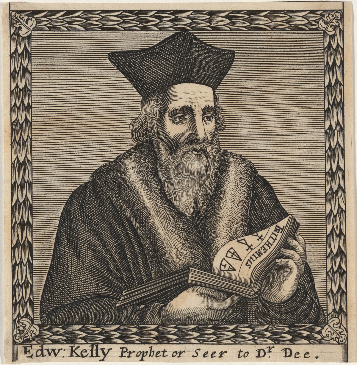 Edward Kelley, Alchemist, Friend of Dr. John Dee by Unknown Artist