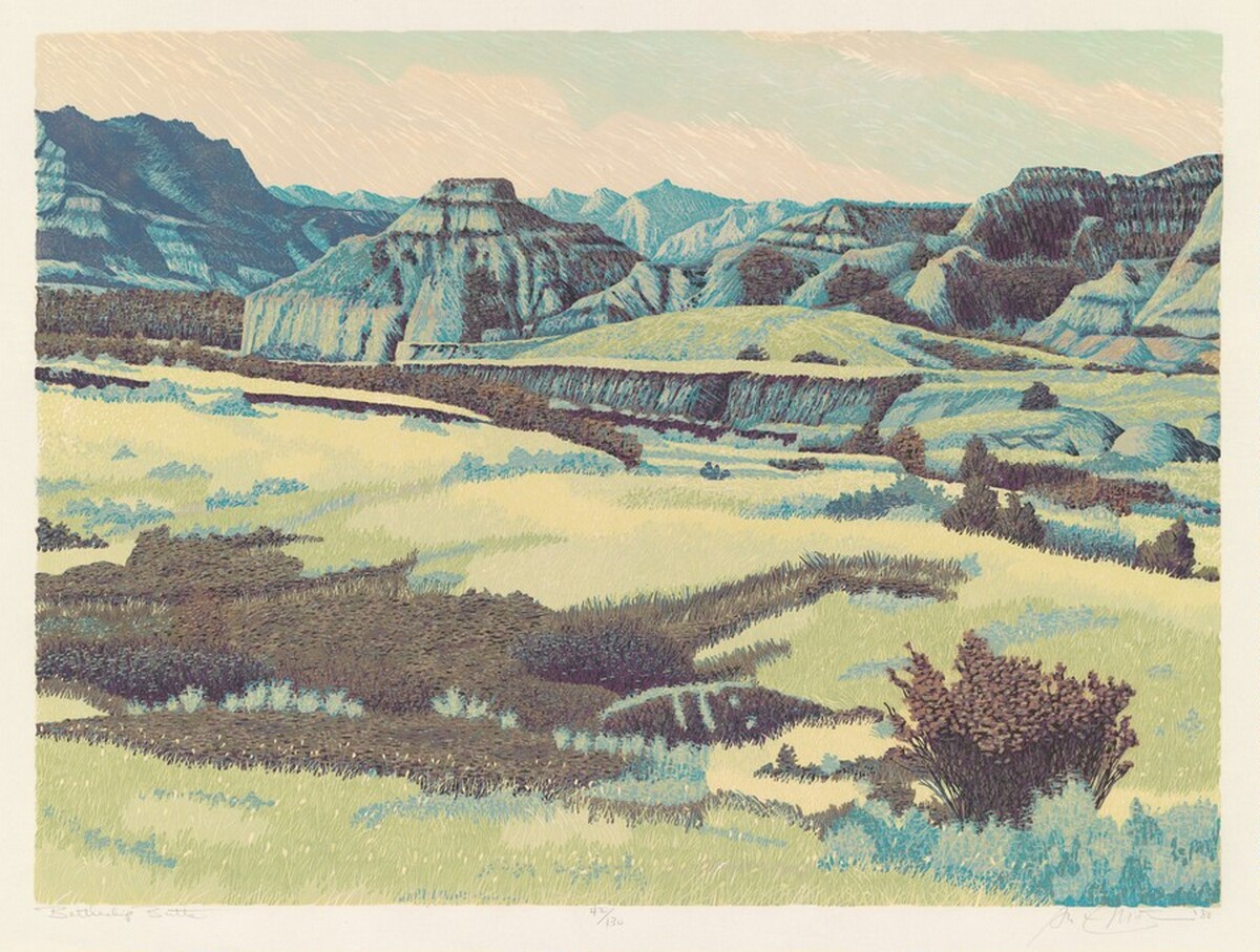 Battleship Butte by Gordon Mortensen