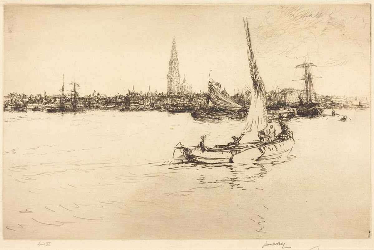 Antwerp by James McBey