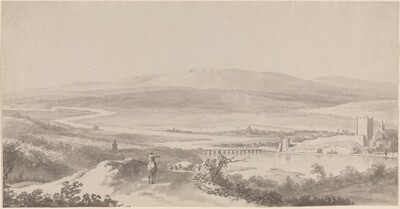 Panorama of the Danube near Grinzing