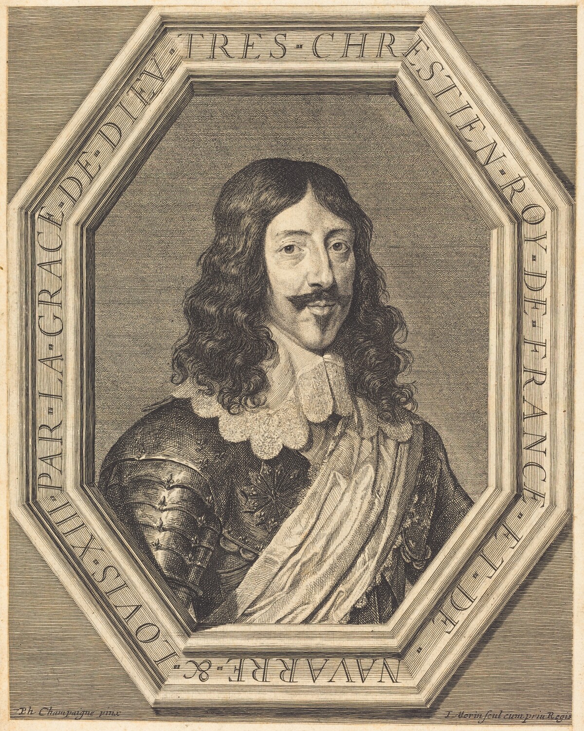 Louis XIII by Jean Morin after Philippe de Champaigne