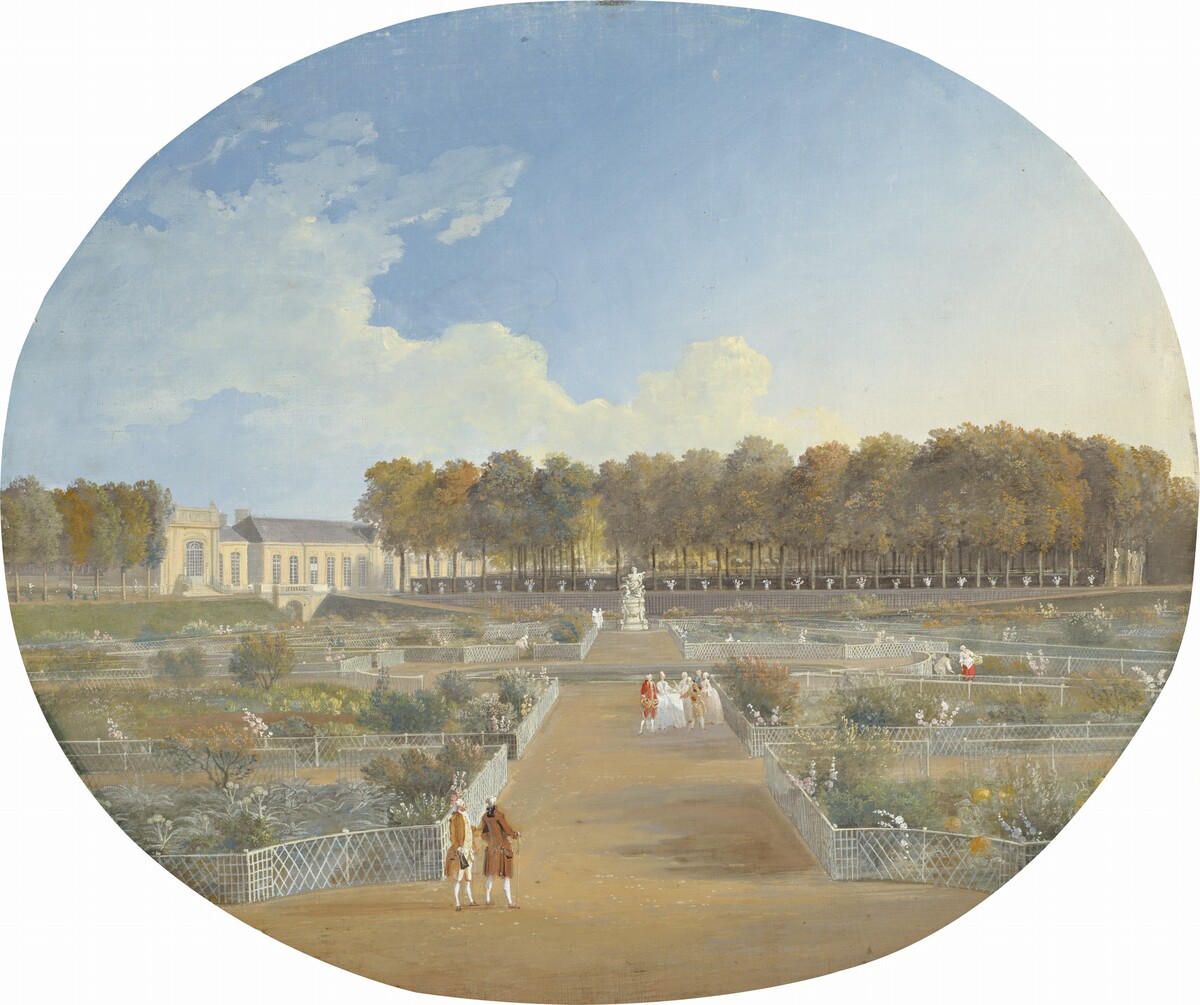 The Potager of the Hôtel de Valentinois in Passy by Nicolas Pérignon