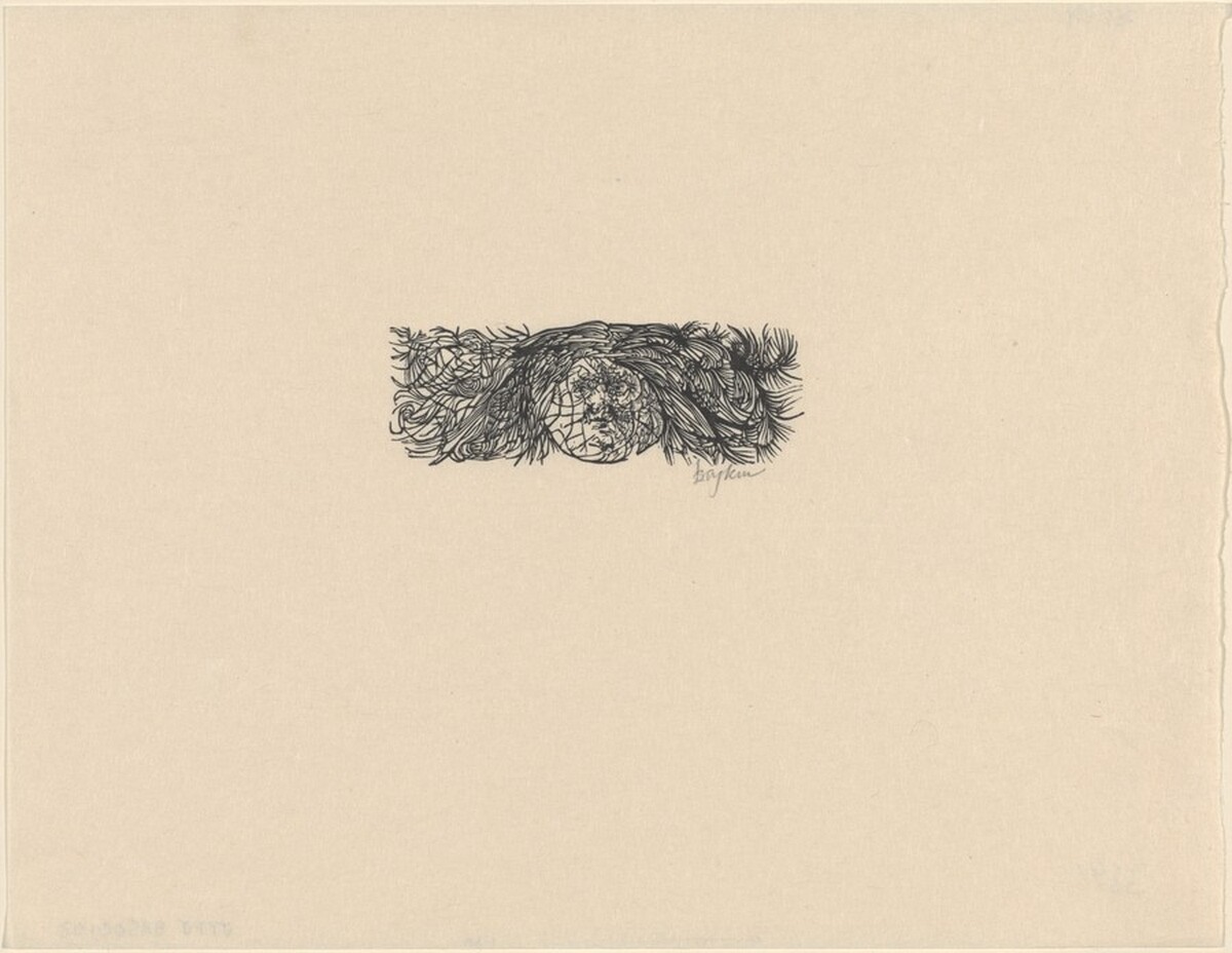 Page 34, from "A Poem Called the Tunning of Elynour Rummynge" by Leonard Baskin