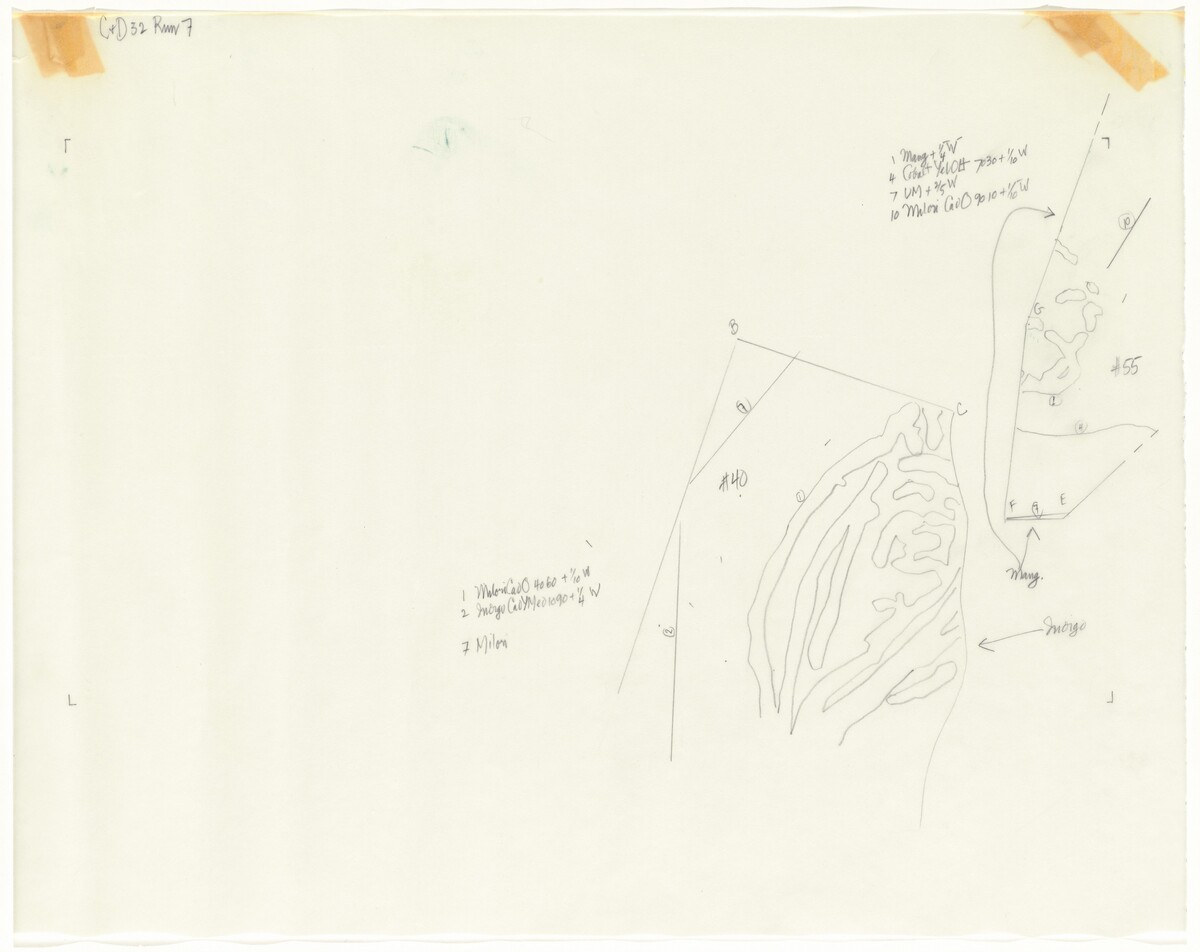 Tracing for Changes and Disappearances #32 (7 of 11) by John Cage