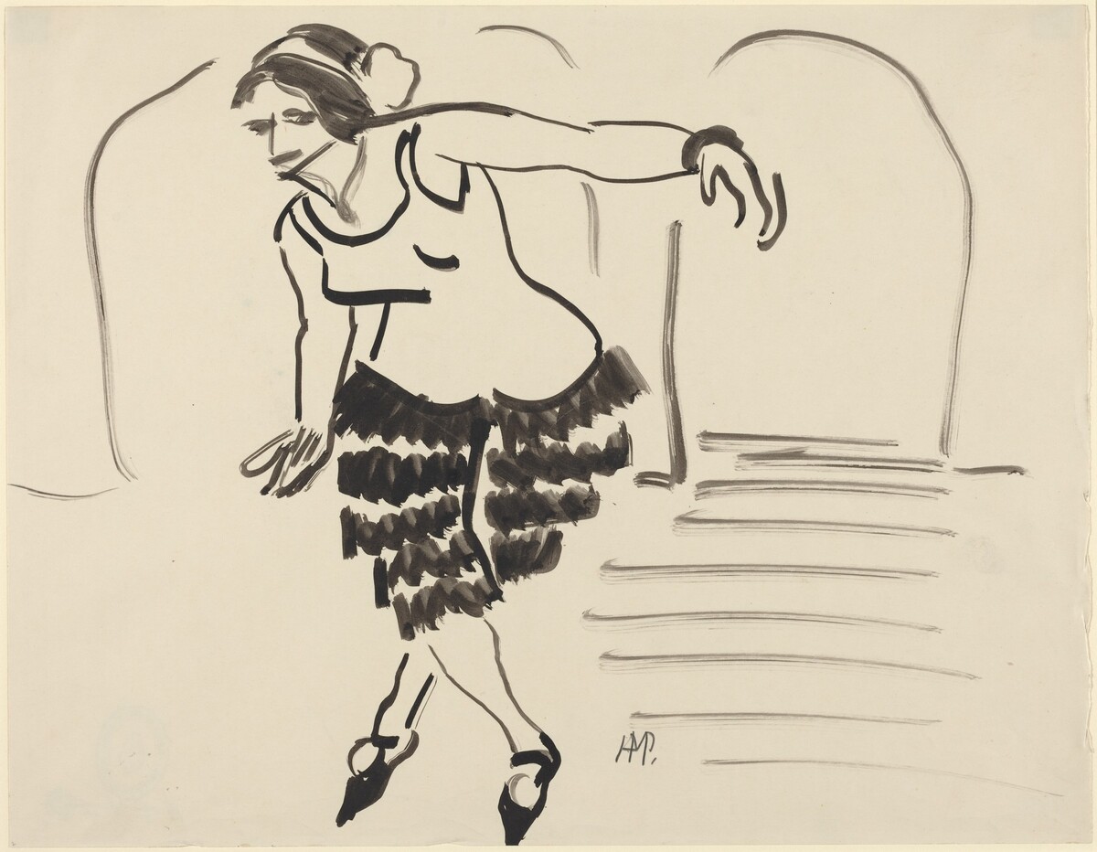 Dancer by Max Pechstein