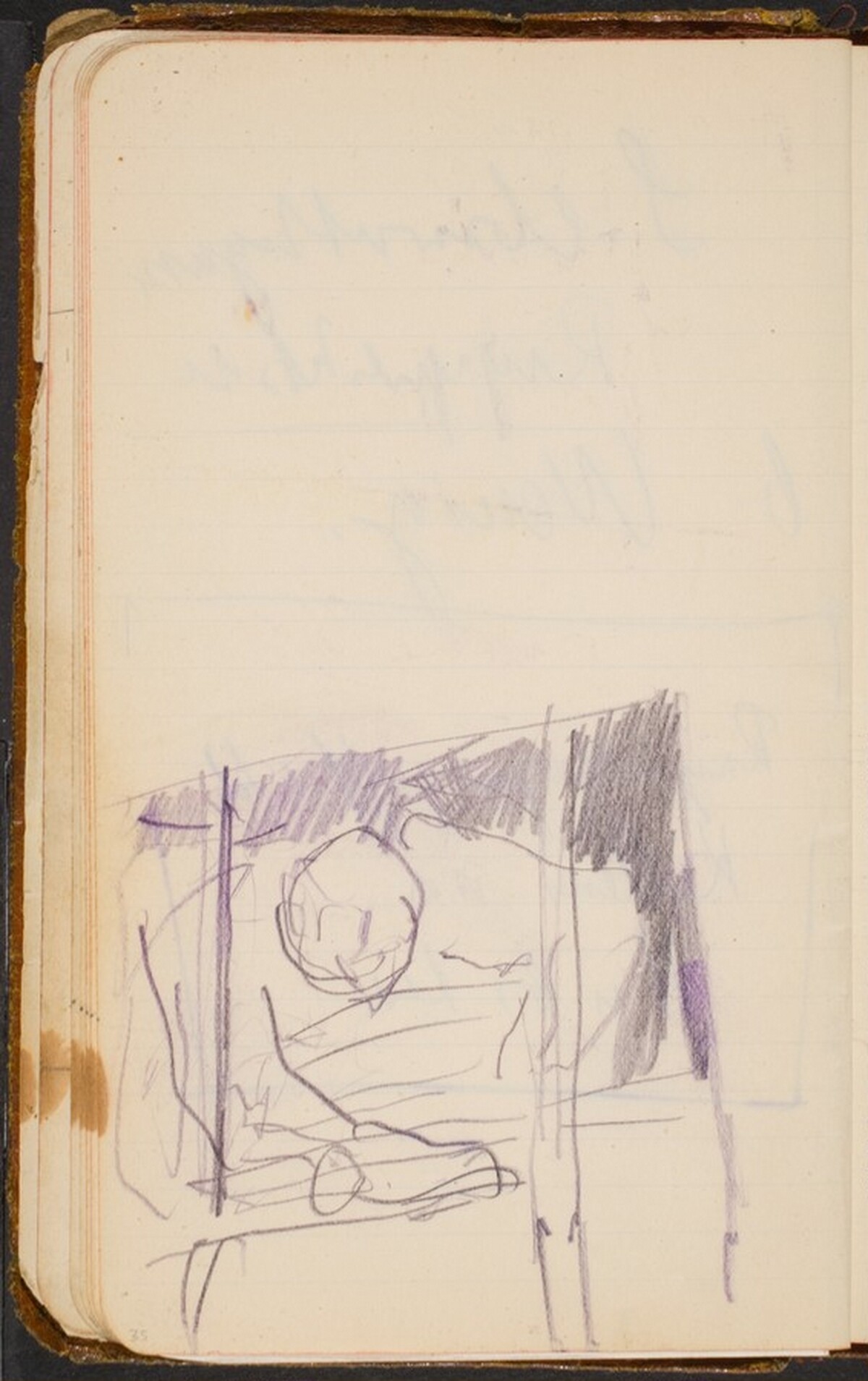 Skizze (Sketch) [p. 35] by Max Beckmann