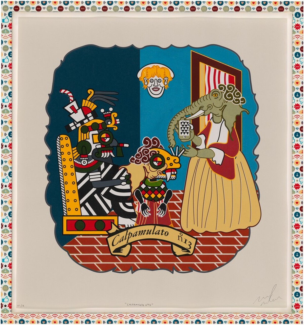 Calpamulato no. 13 from La Raza Cósmica 20XX by Michael Menchaca