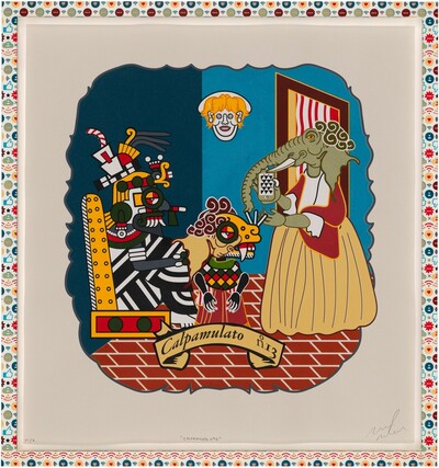 Calpamulato no. 13 from La Raza Cósmica 20XX