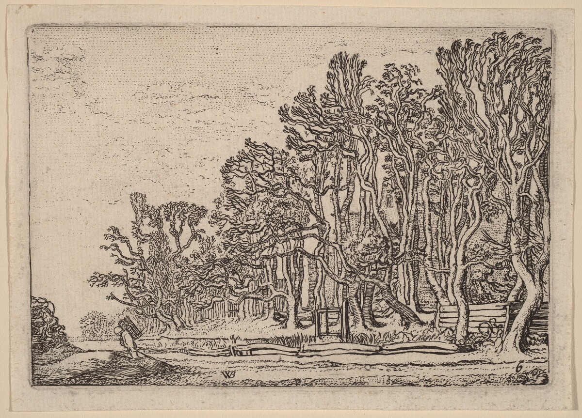 Two Plank Hedges by Willem Buytewech
