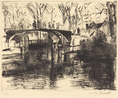 Aus dem Tiergarten (View of the Tiergarten)