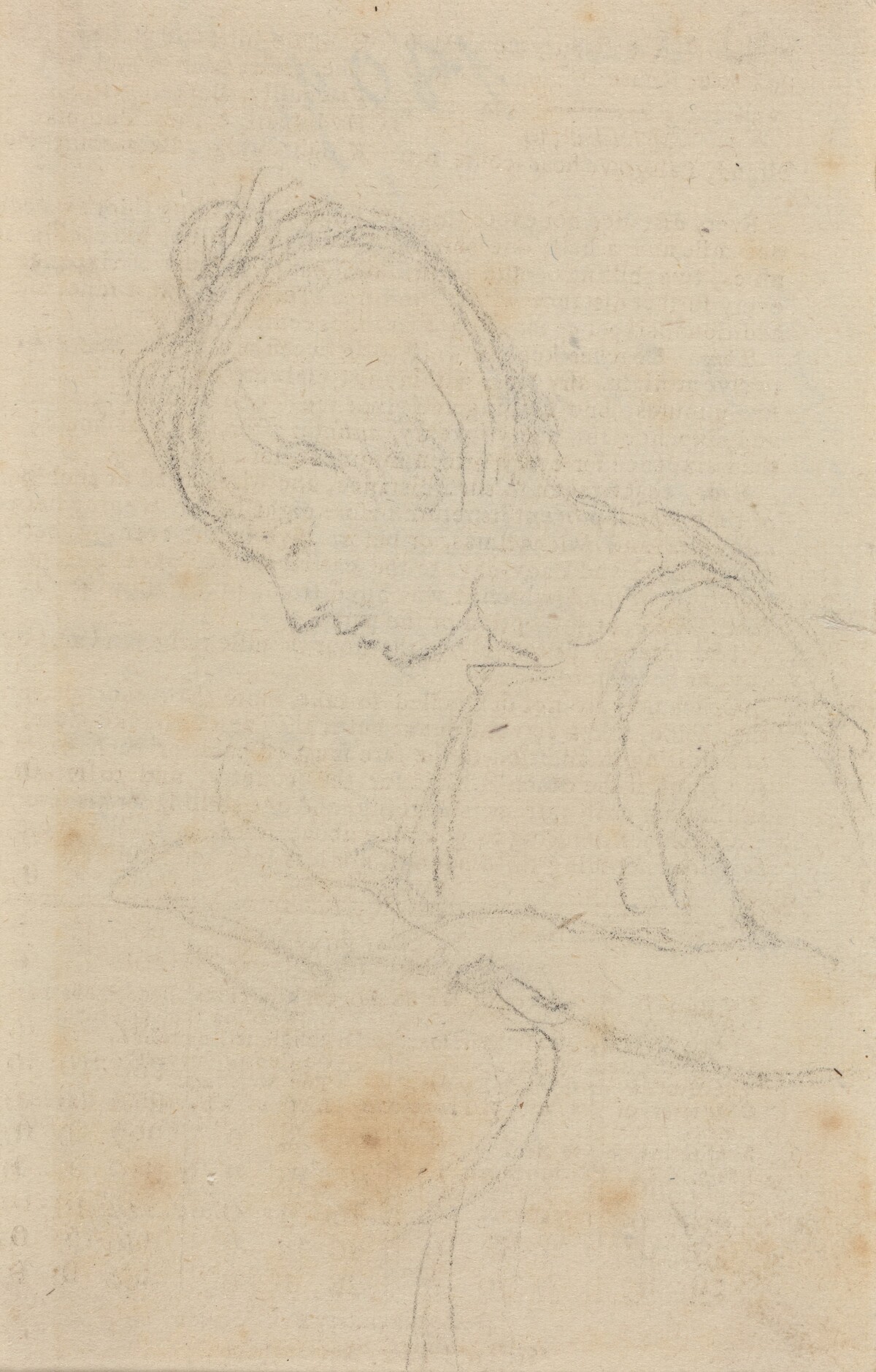 Woman in Profile by John Flaxman