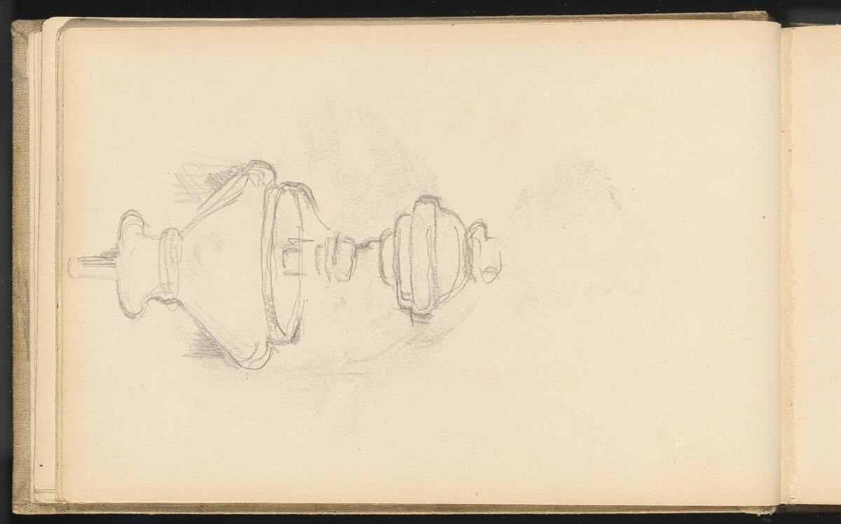 Kerosene Lamp by Paul Cezanne