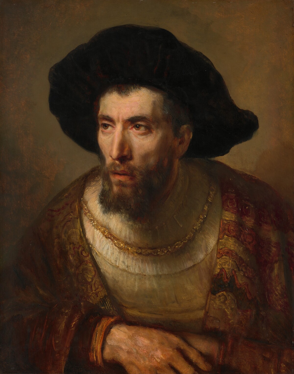 The Philosopher by Rembrandt Workshop (Possibly Willem Drost)