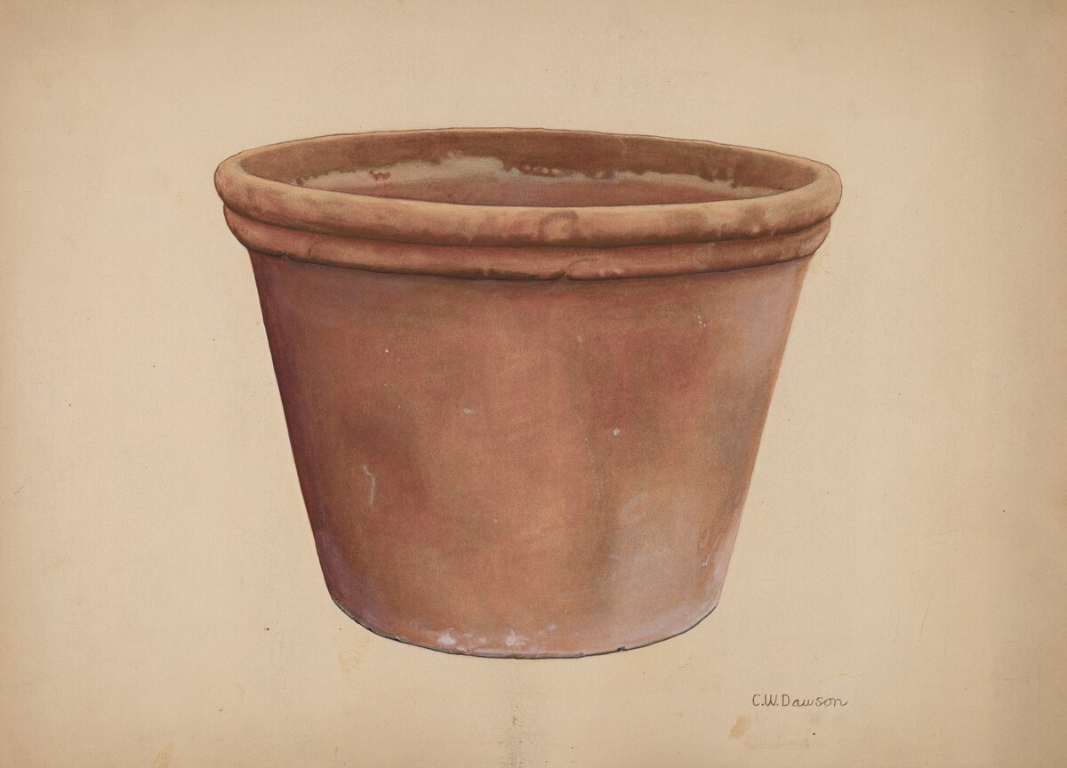 Flower Urn by Clarence W. Dawson