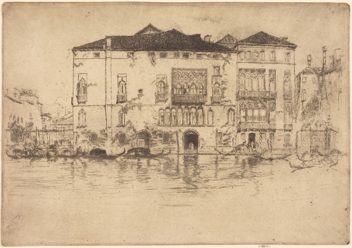 The Palaces by James McNeill Whistler