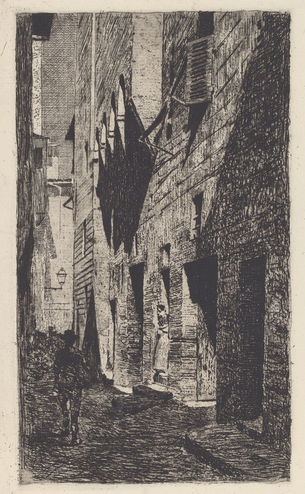 House of Dante da Castiglione [Casa di Dante da Castiglione] by Telemaco Signorini