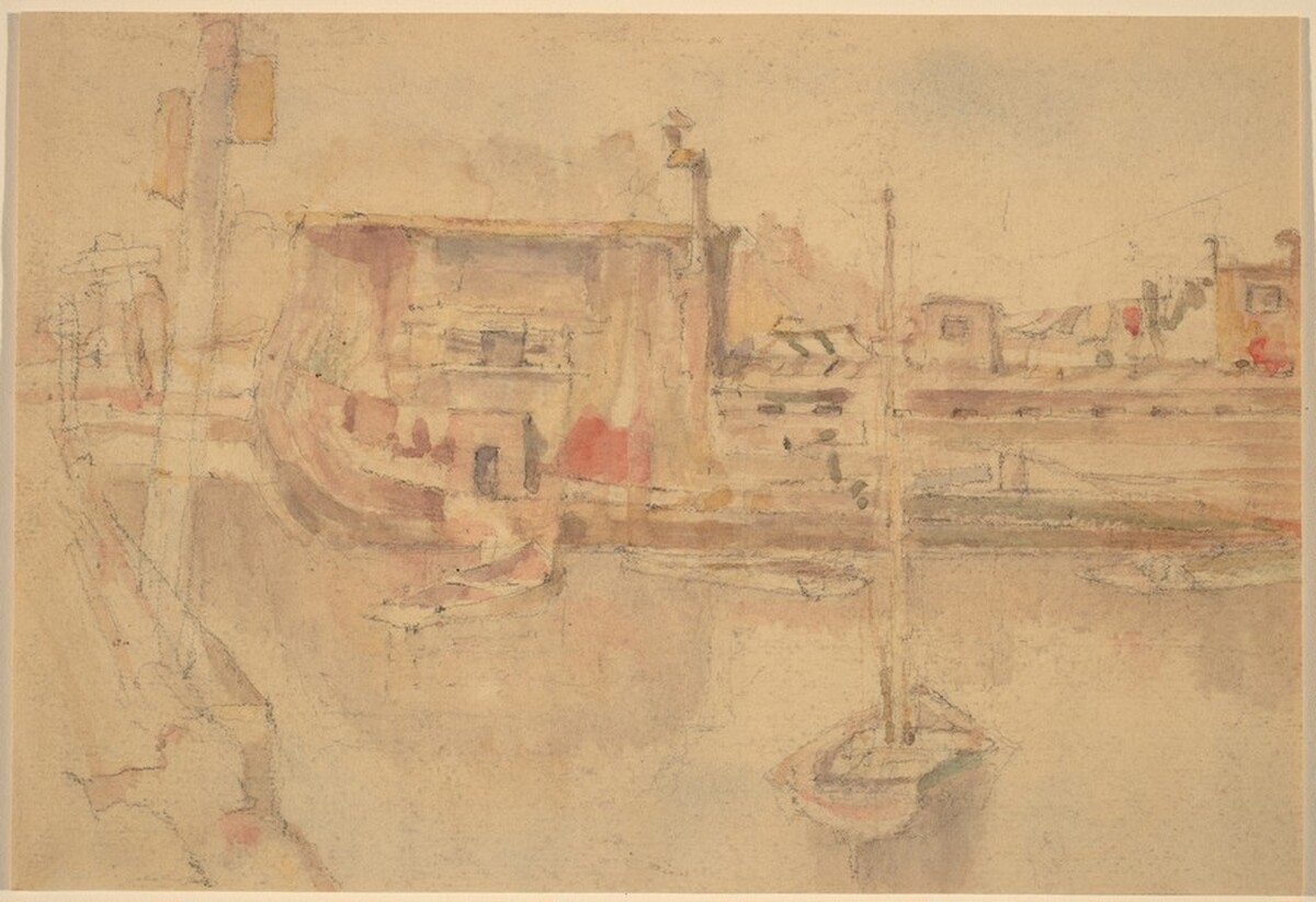 Untitled (Harbor Scene) by John Marin