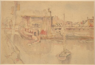 Untitled (Harbor Scene)