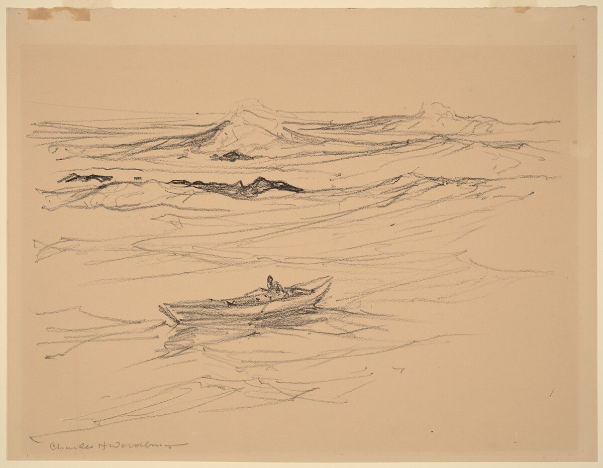 Ogunquit Fisherman by Charles H. Woodbury