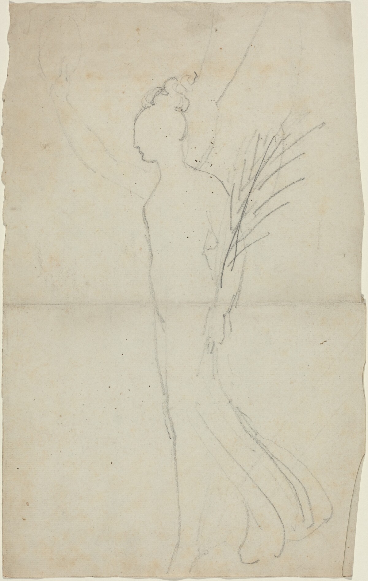 Striding Female with Palm by John Flaxman