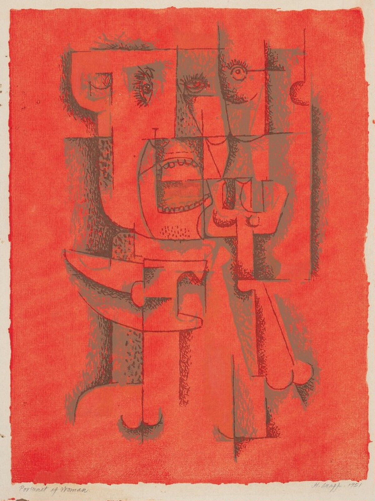 Portrait of a Woman by Herman Graff