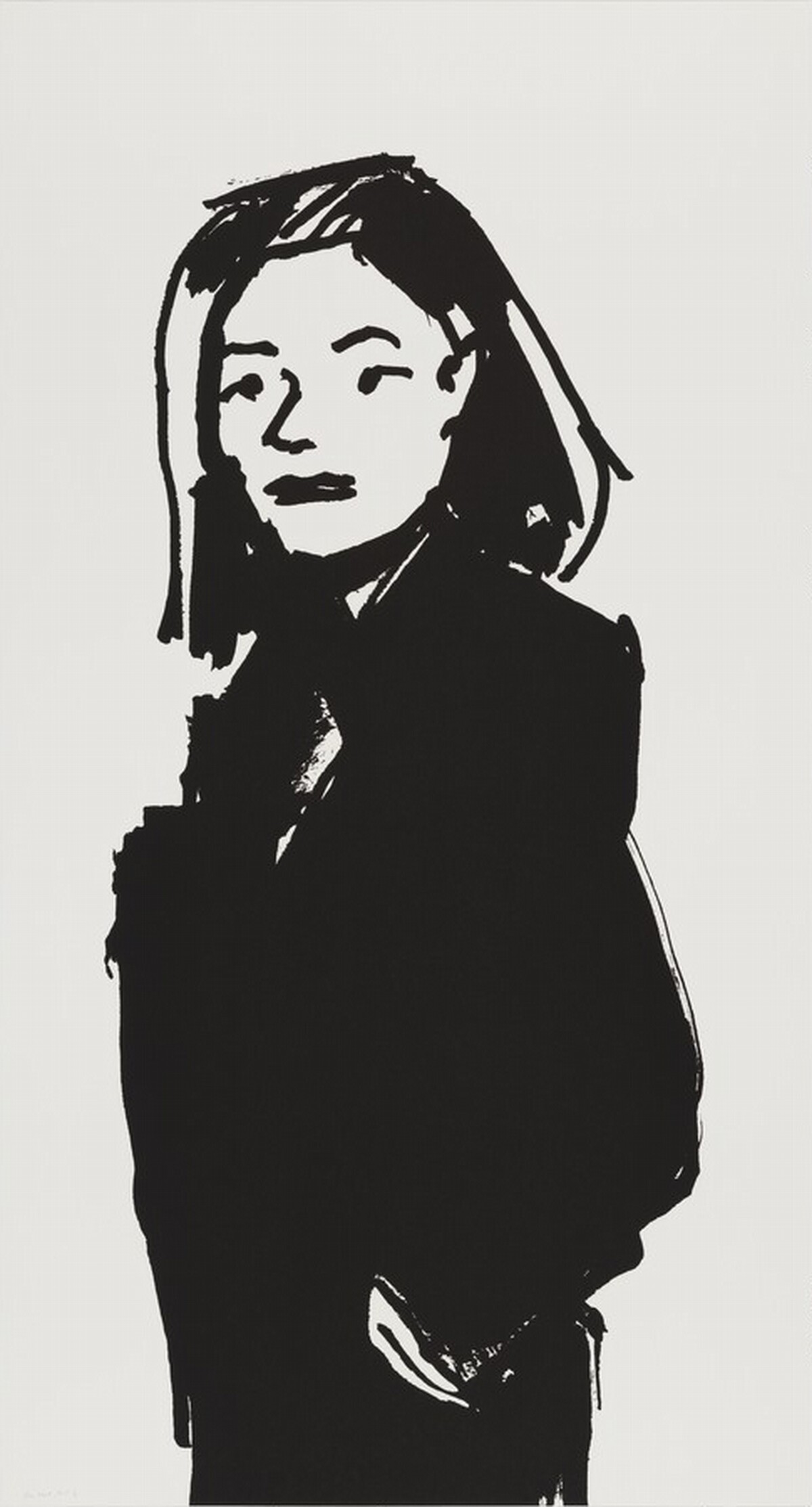 Shopper 3 by Alex Katz