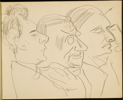 Zuschauer (Male Spectators) [p. 51]